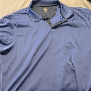 Gloria Vanderbilt Men's Navy Polo Shirt